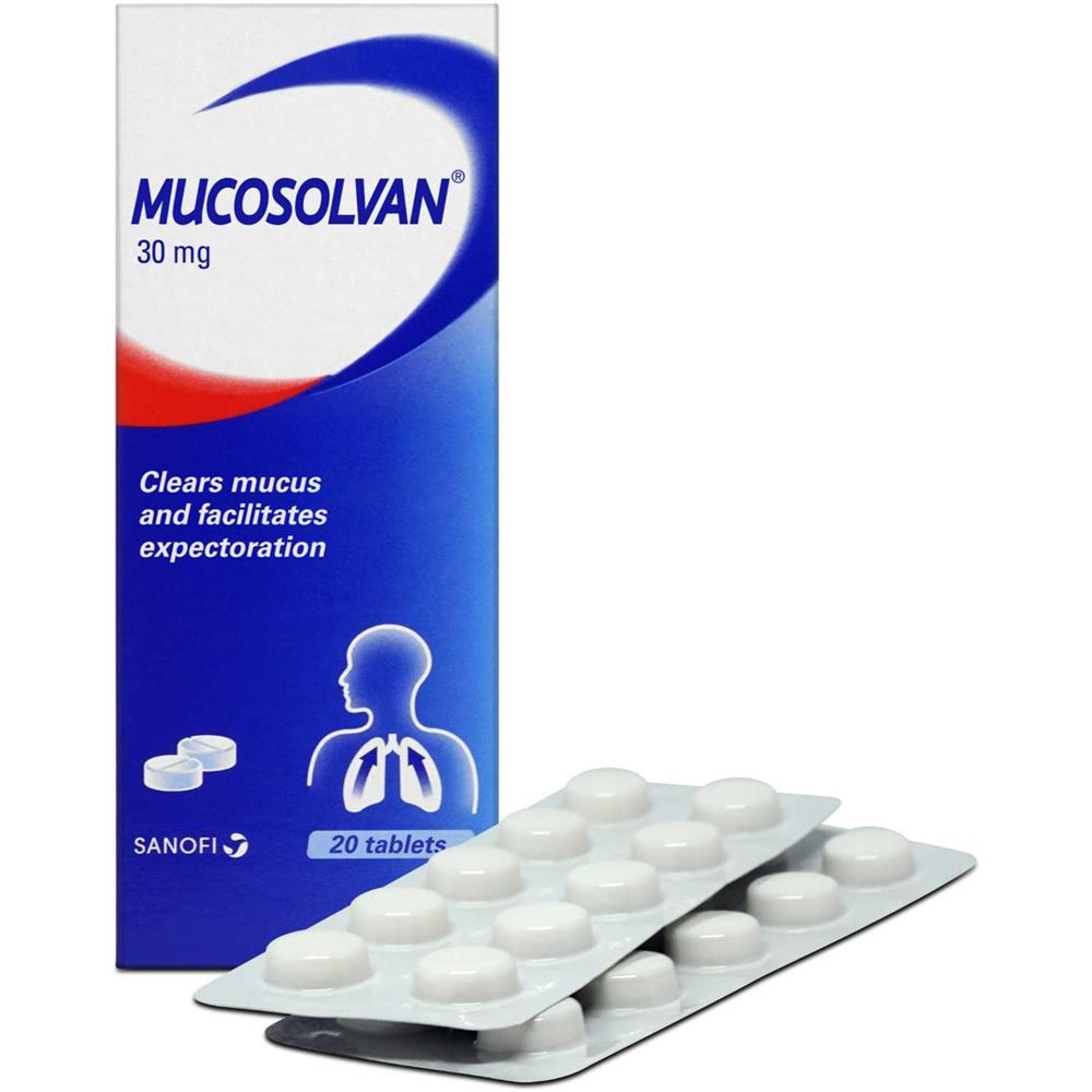 Back Image for Mucosolvan 30mg Tablets 20's