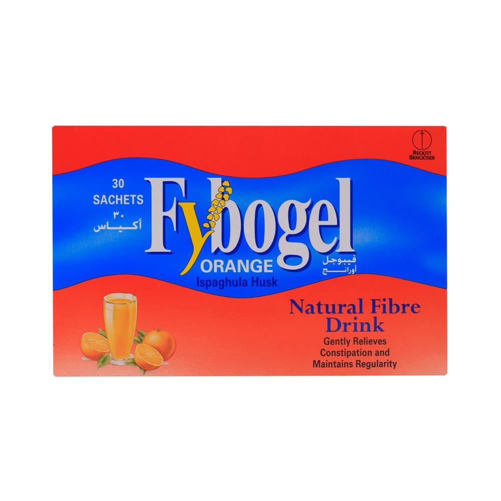 Back Image for Fybogel Orange Sachets 30's