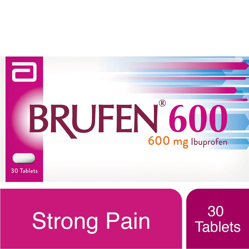Back Image for Brufen 600mg Tablets 30's