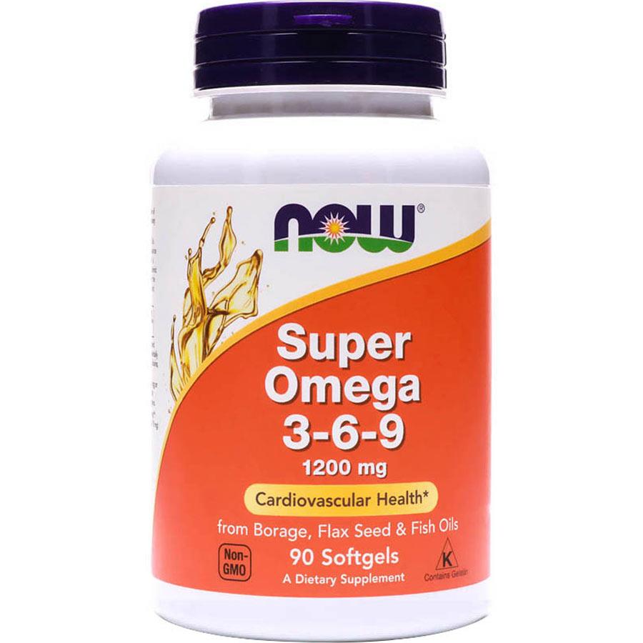 Product Image for Now Super Omega 3-6-9 1200mg 90's