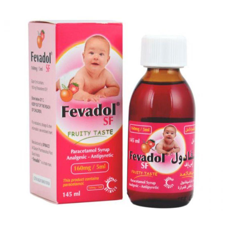 Back Image for Fevadol SF Syrup 160mg/5ml 145ml