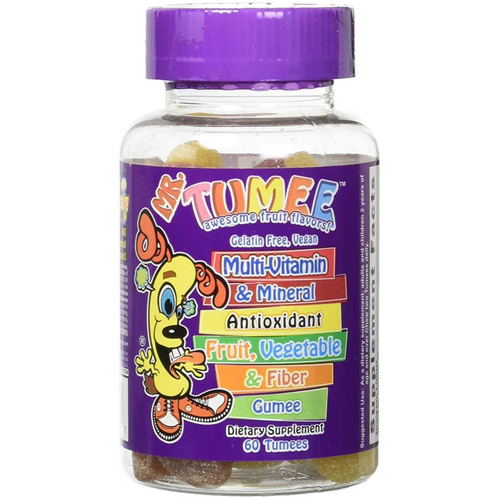 Mr.Tumee Multivitamin & Minerals With Vegetables, Fruits & Fiber Gumee 60's