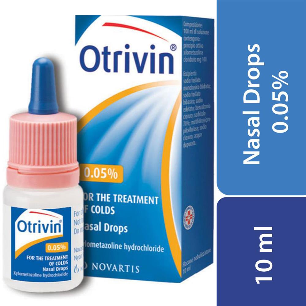 Back Image for Otrivin Nasal Drops Children 0.05% 10ml