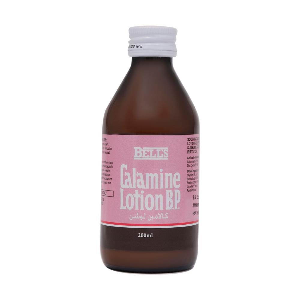 Back Image for Bell's Calamine Lotion B.P 200ml