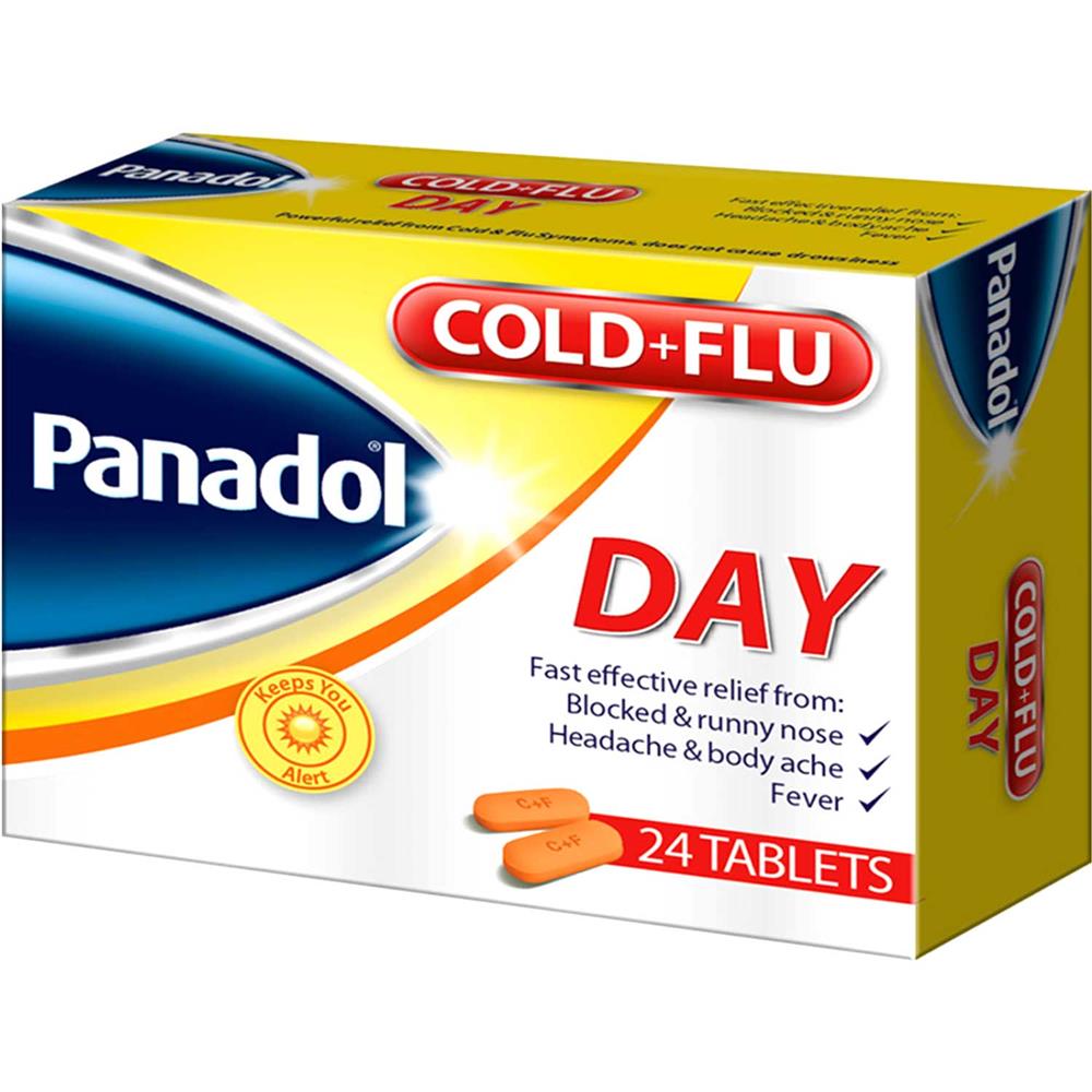 Panadol Cold+Flu Day Caplets 24's