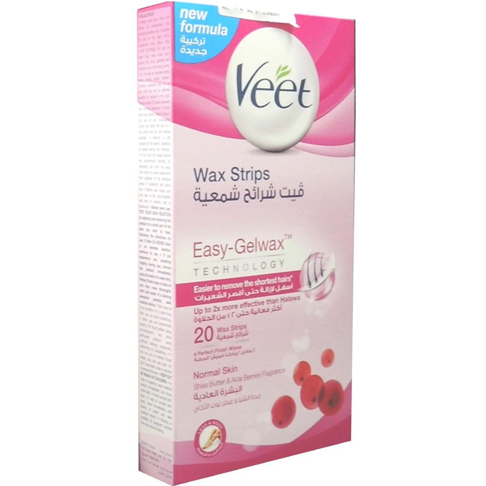 Veet Normal Skin Wax Strips 20's