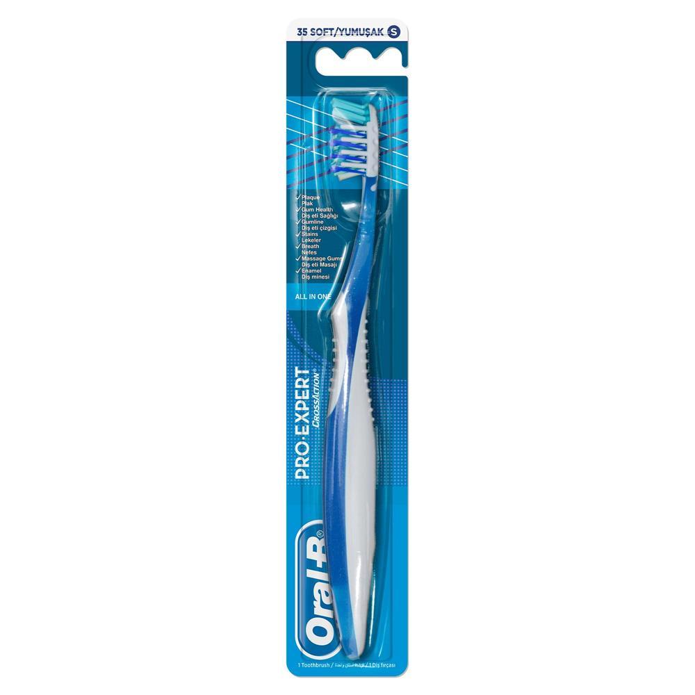 Back Image for Oral-B Pro-Expert CrossAction Soft Toothbrush