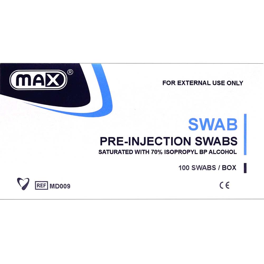 Medi Pre-Injection Swabs 100s | Alcohol Swabs for Medical Use | BinSina ...