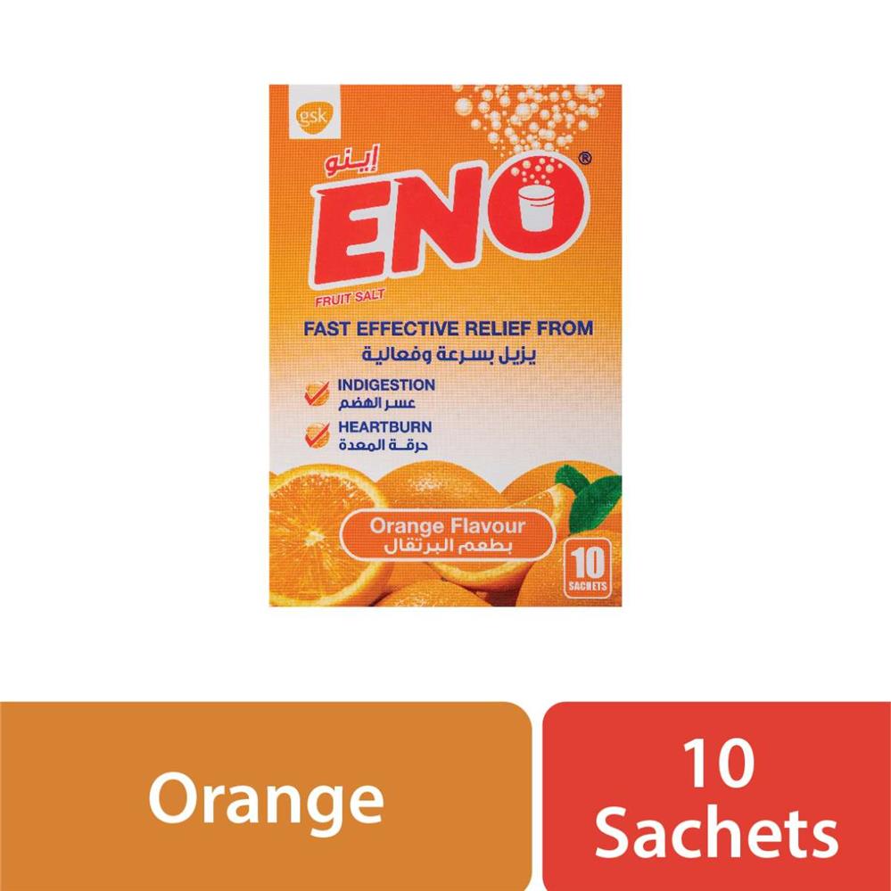 Back Image for Eno Sachet Orange 5g