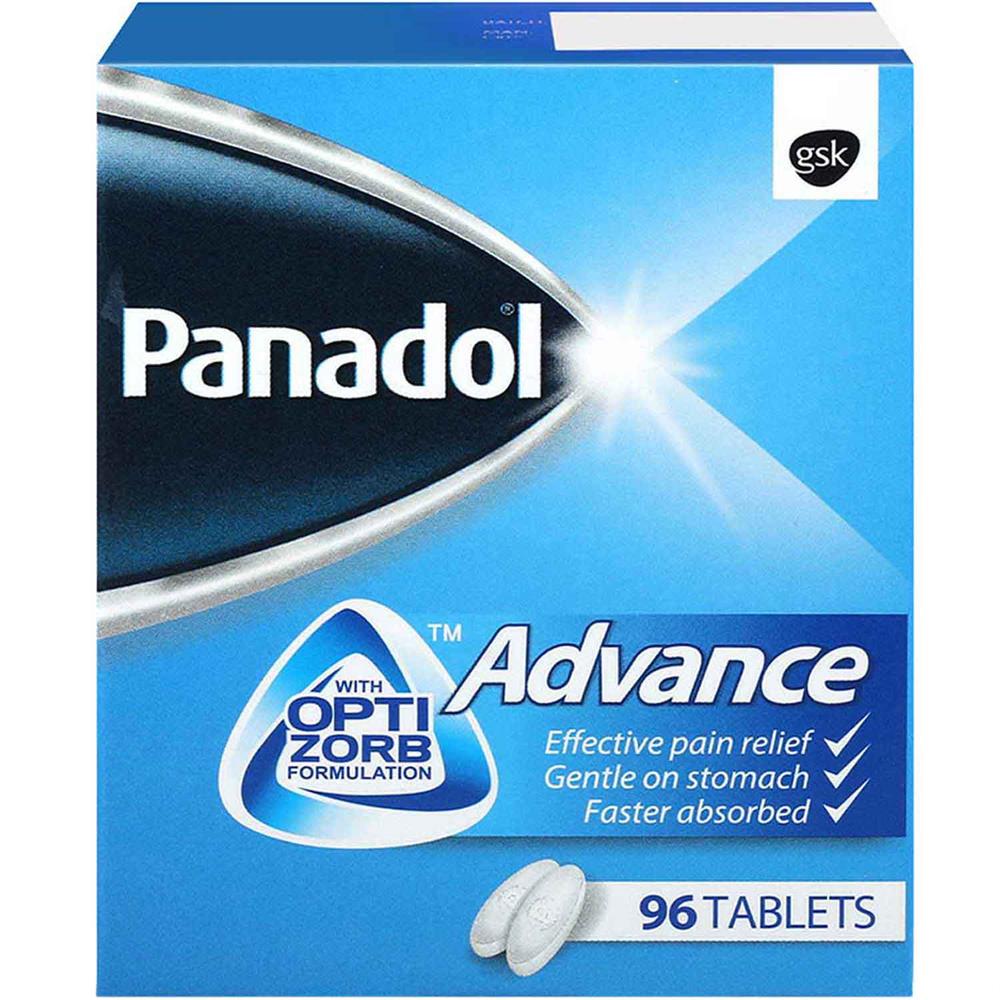 Back Image for Panadol Advance Optizorb Tablets 96's