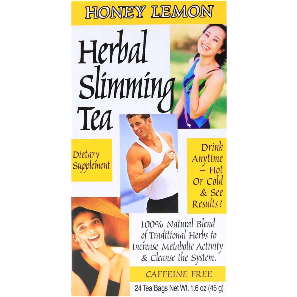 Back Image for 21st Century Herbal Slimming Tea Honey Lemon Tea Bags 24's