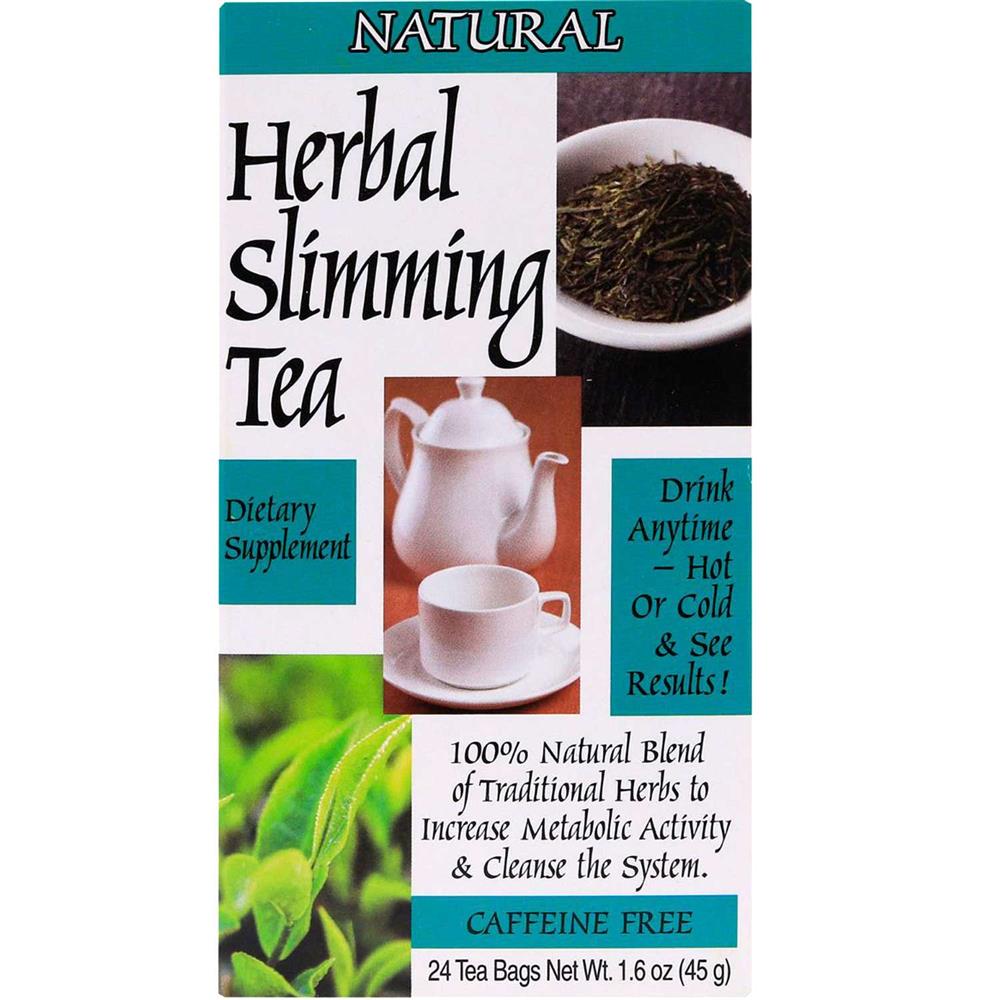 Back Image for 21st Century Herbal Slimming Tea All Natural Tea Bags 24's