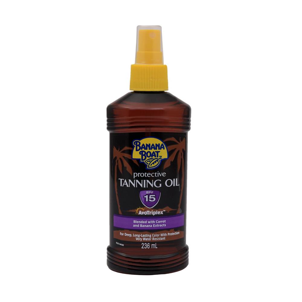 Back Image for Banana Boat SPF15 Protective Tanning Oil 236ml