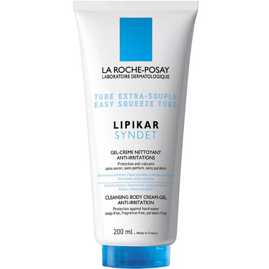 Buy La RochePosay Lipikar Syndet Cleansing Body Cream Gel 200ml Online