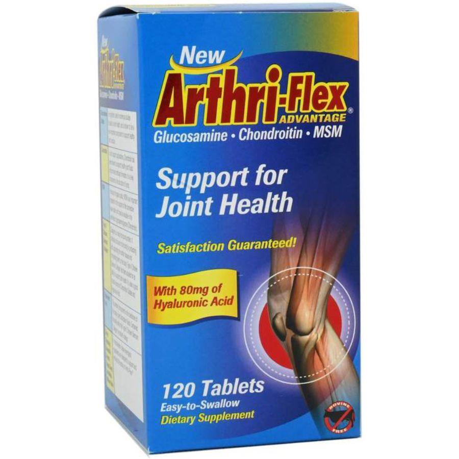 21st Century Arthri-Flex Advantage Tablet, Joint Supplement With MSM, Glucosamine, Chondroitin & Hyaluronic Acid, Pack of 120's