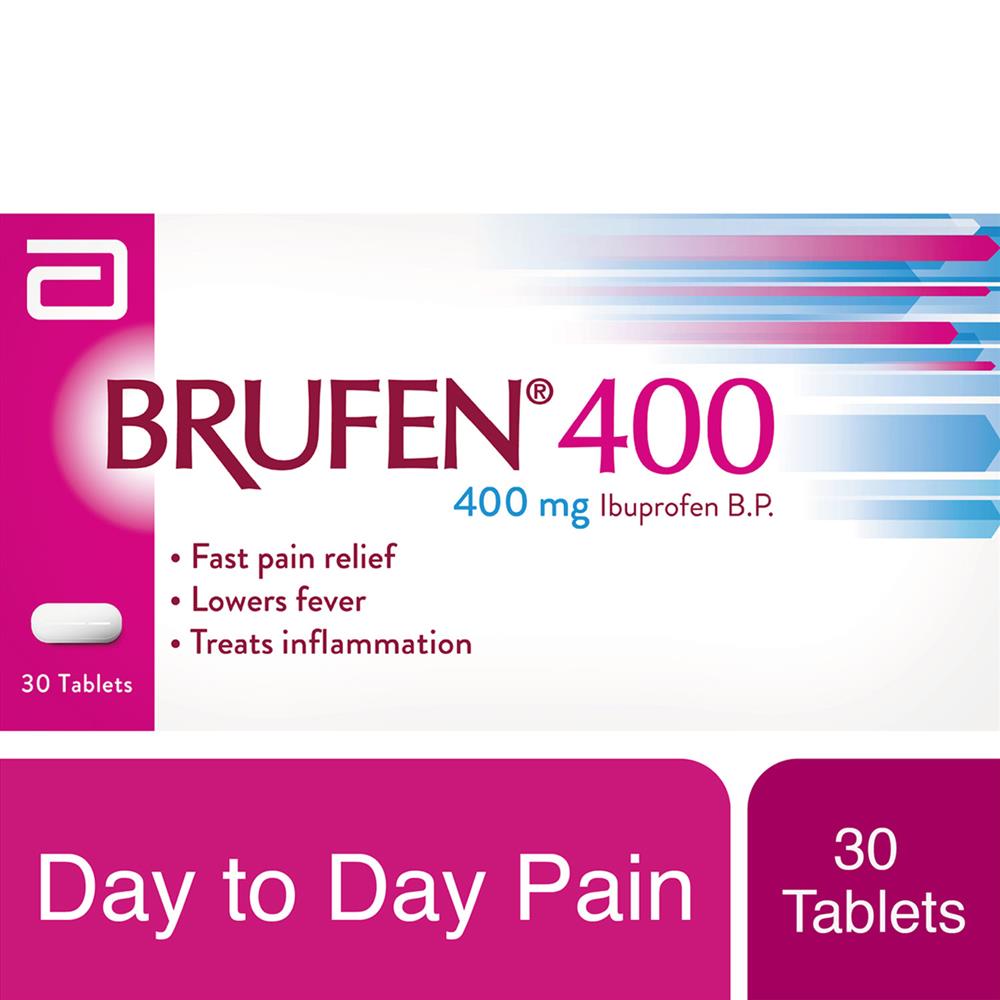 Back Image for Brufen 400mg Tablets 30's