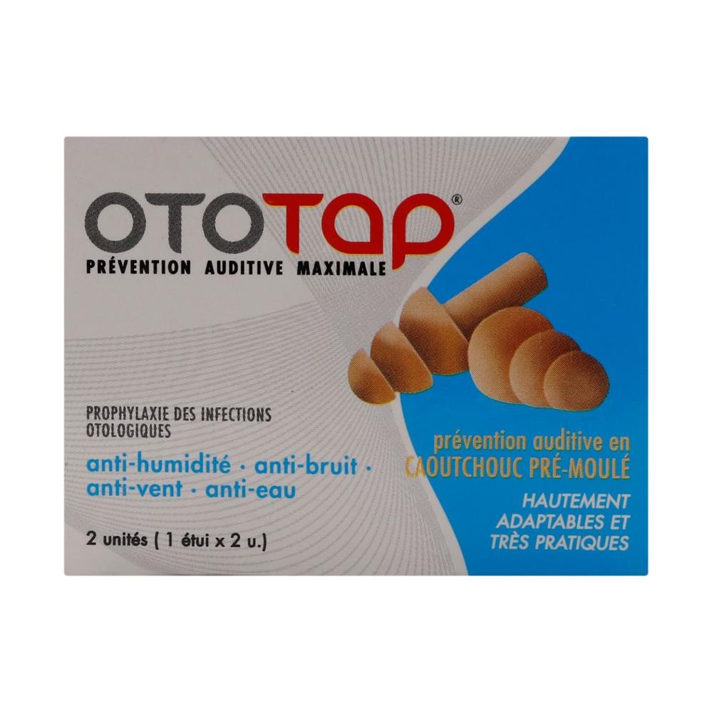 Back Image for OtoTap Ear Plugs Rubber 2's
