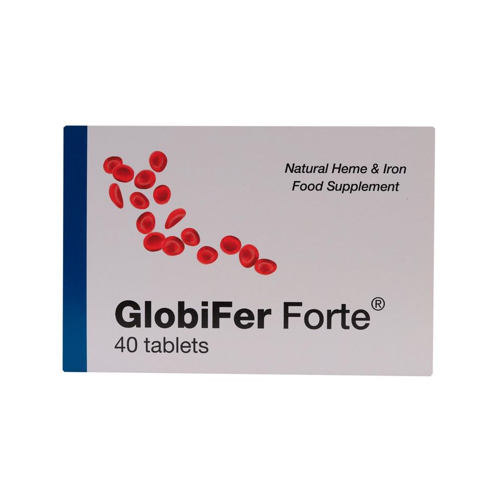 Back Image for Globifer Forte Tablets 40's