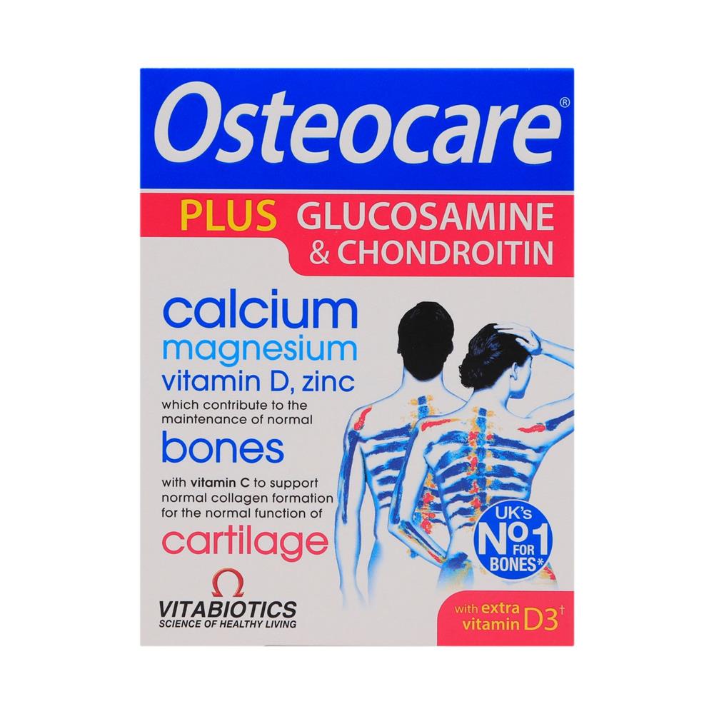Product Image for Vitabiotics Osteocare Glucosamine & Chondroitin Tablets 60's