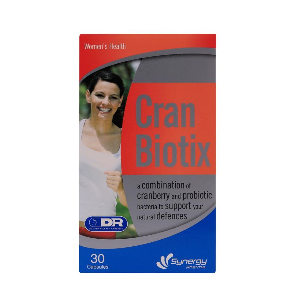 Synergy Pharma Cran Biotix Capsules 30's