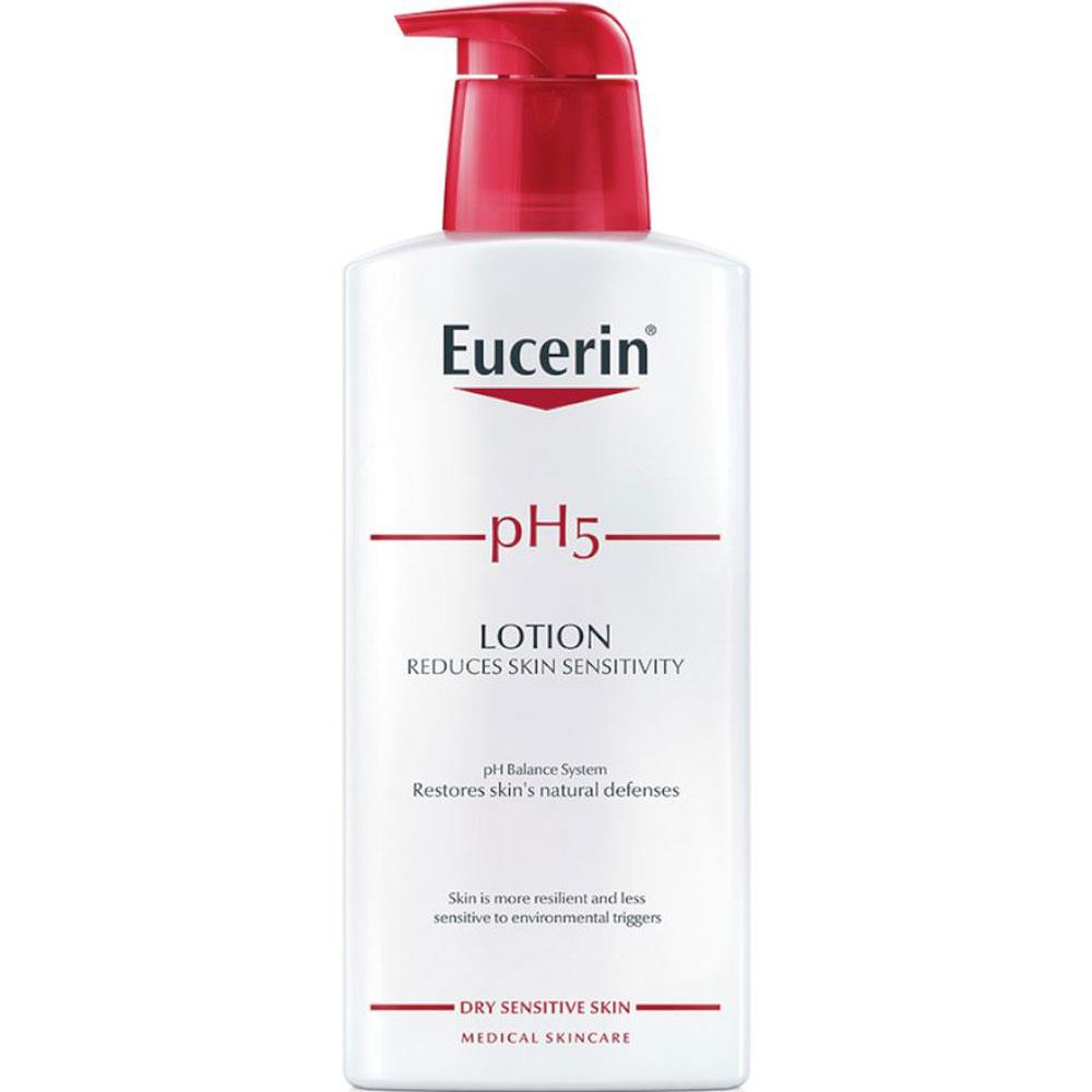 Eucerin pH5 Skin Protection Moisturizing Body Lotion For Dry & Sensitive Skin 400ml