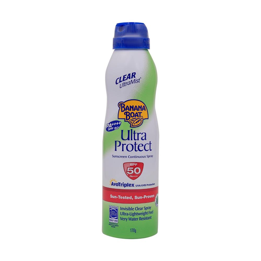 Product Image for Banana Boat Ultra Defence Sheer Protect Continuous Spray SPF50 175ml