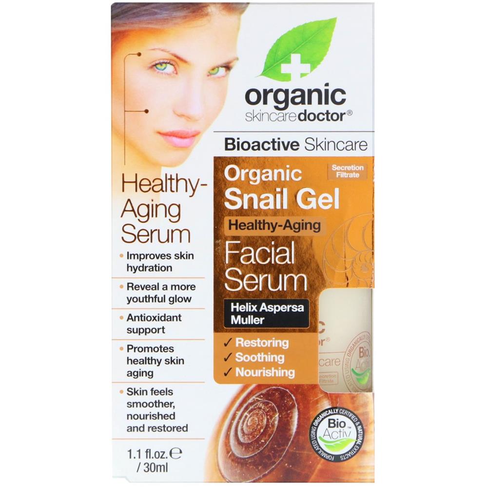 Dr.Organic Doctor Organic Snail Gel Facial Serum 30ml