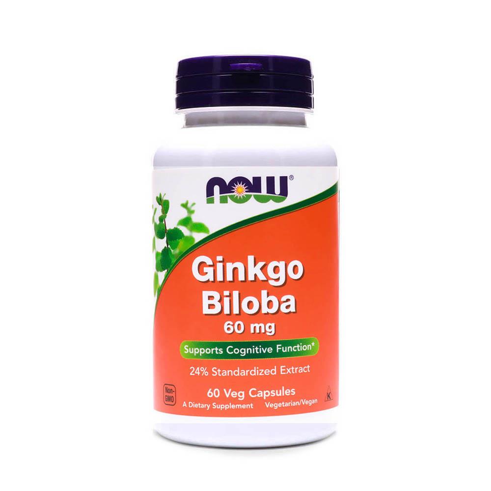 Product Image for Now Ginko Biloba Veg Capsules 60's