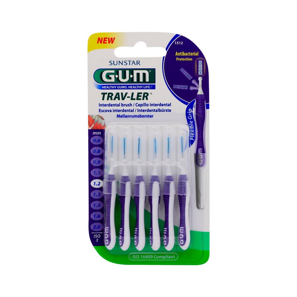 Back Image for Gum Trav-ler Interdental Brush 1.2mm
