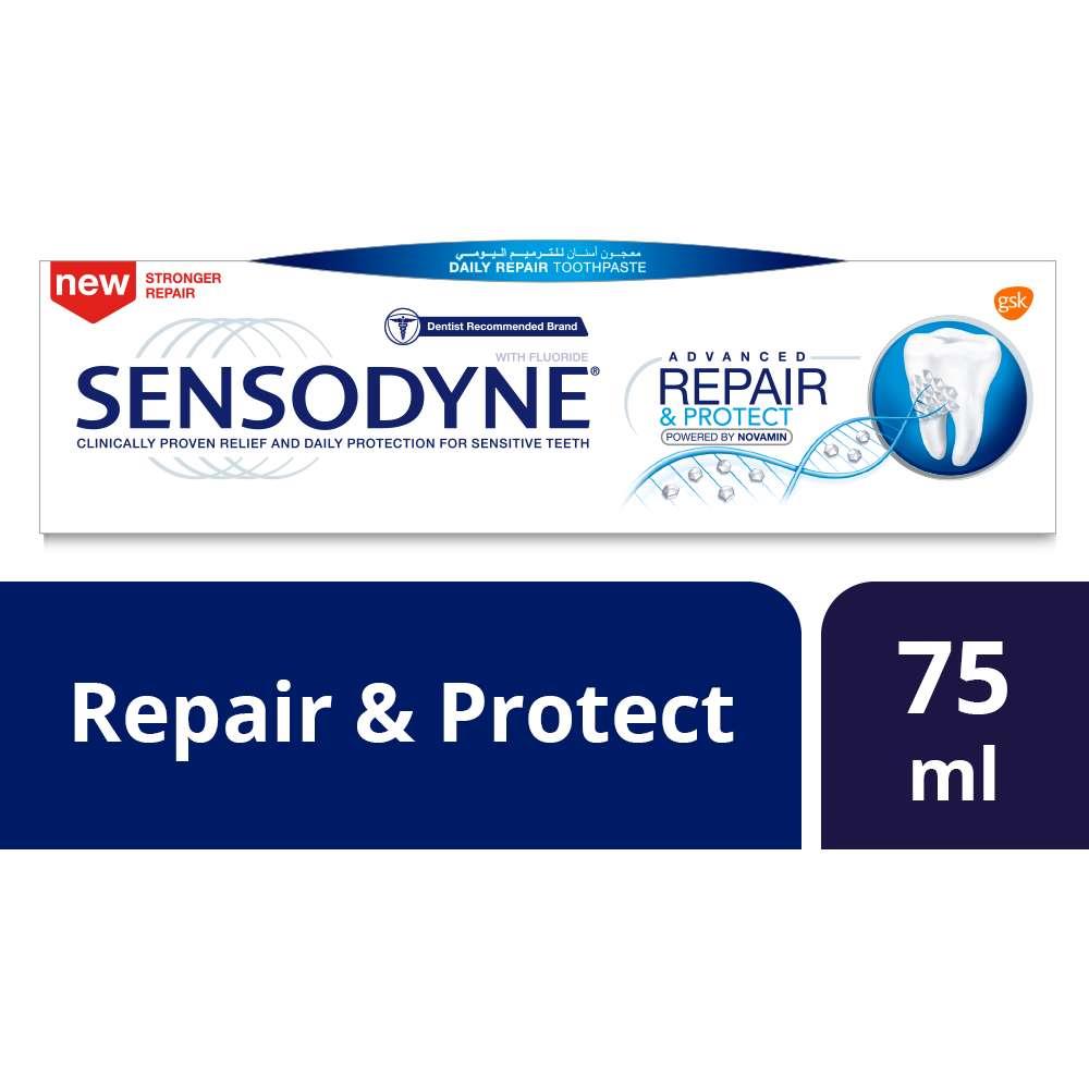 Back Image for Sensodyne Advanced Repair & Protect Toothpaste 75ml