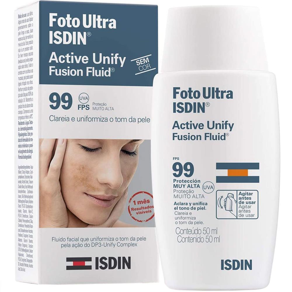 Back Image for Isdin FotoUltra 100 Active Unify SPF50 Fluid 50ml