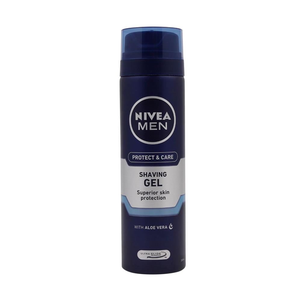 Back Image for Nivea Men Protect & Care Moisturising Shaving Gel 200ml