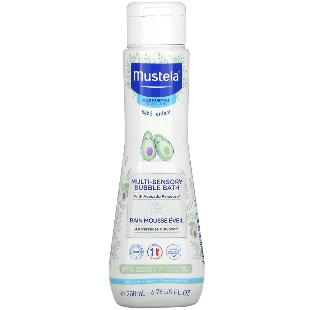 Back Image for Mustela Multi-Sensory Bubble Bath 200ml
