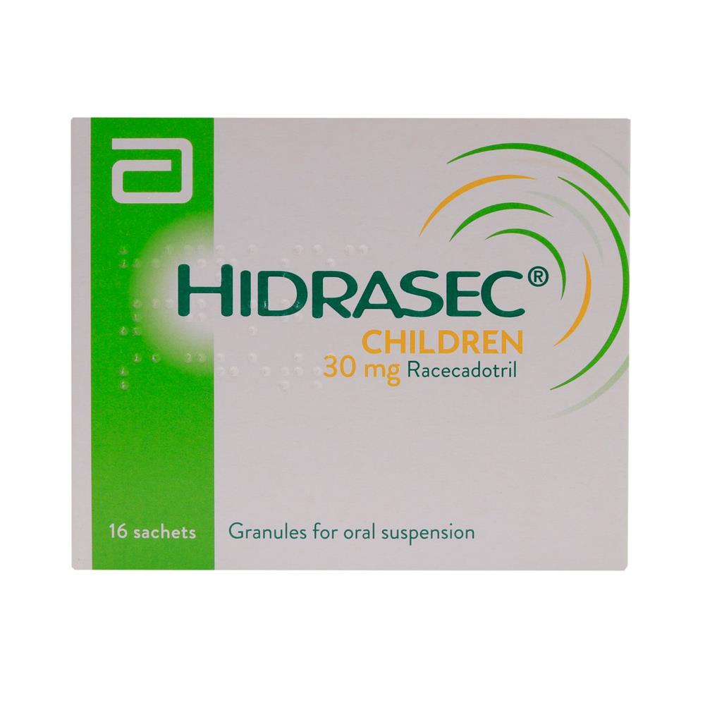 هيدراسيك HIDRASEC للأطفال 30 ملغ - 16 كيس