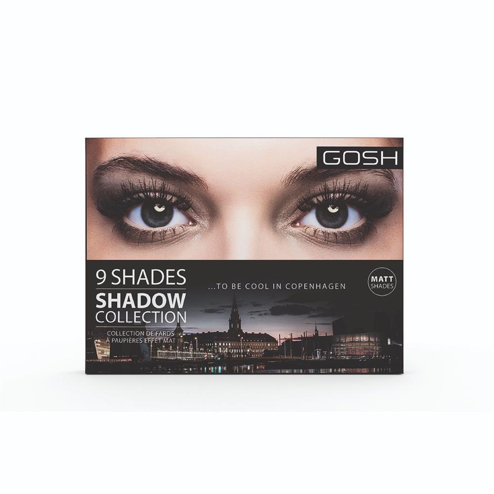 Back Image for GOSH 9 Shades Eye Shadow To Be Cool In Copenhagen 12g