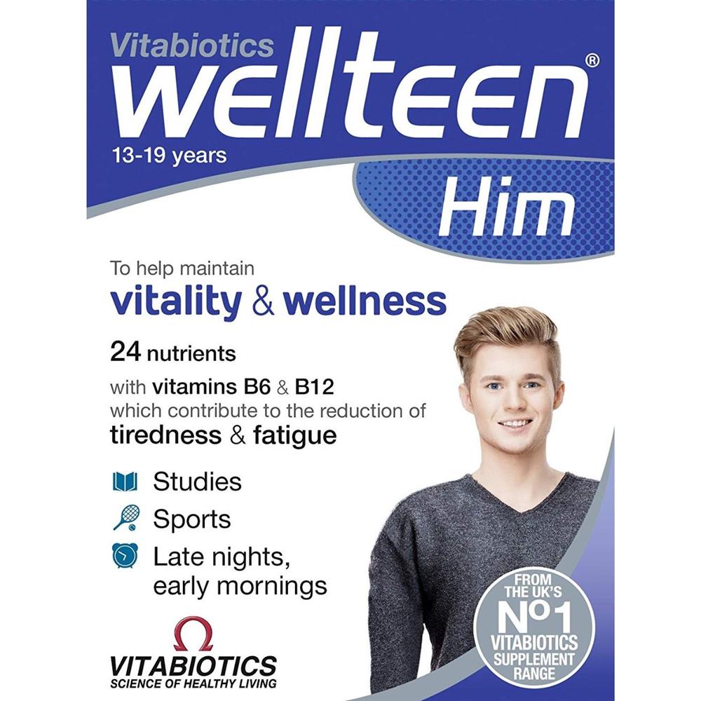 Back Image for Vitabiotics Wellteen Her Tablets 30's