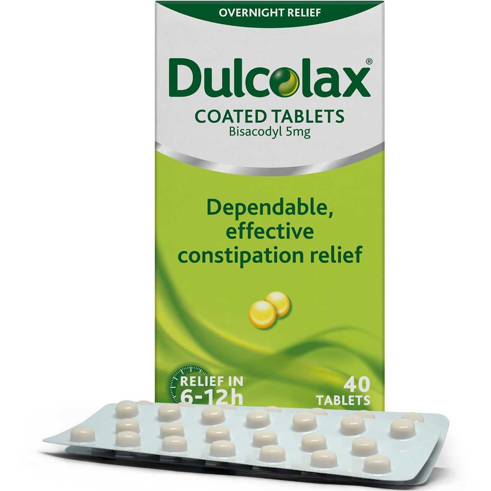 Back Image for Dulcolax 5mg Gastro-Resistant Tablets 40's
