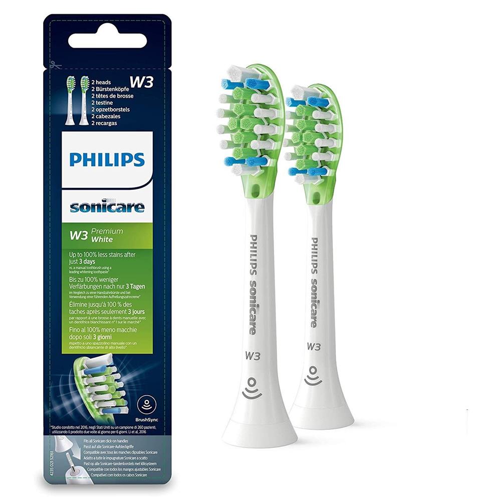Buy Philips Sonicare W3 Premium White Brush Head Online in the UAE