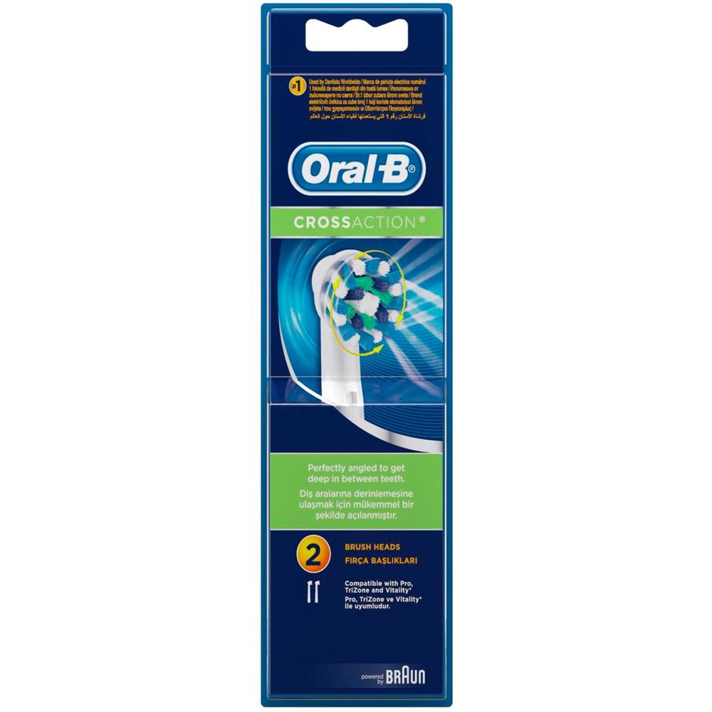 Back Image for Oral-B Cross Action Toothbrush Head
