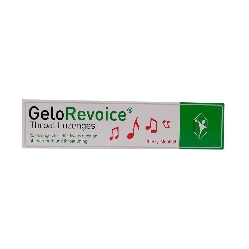 Back Image for GeloRevoice Throat Lozenges 20's