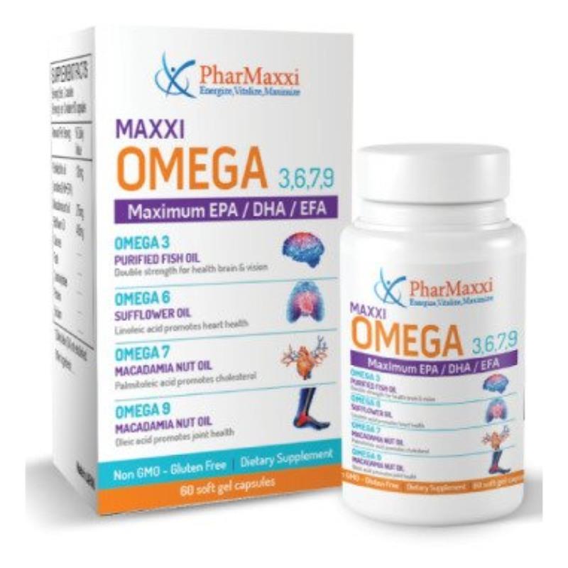 PharMaxxi Maxxi Omega 3,6,7,9 Capsules 60's