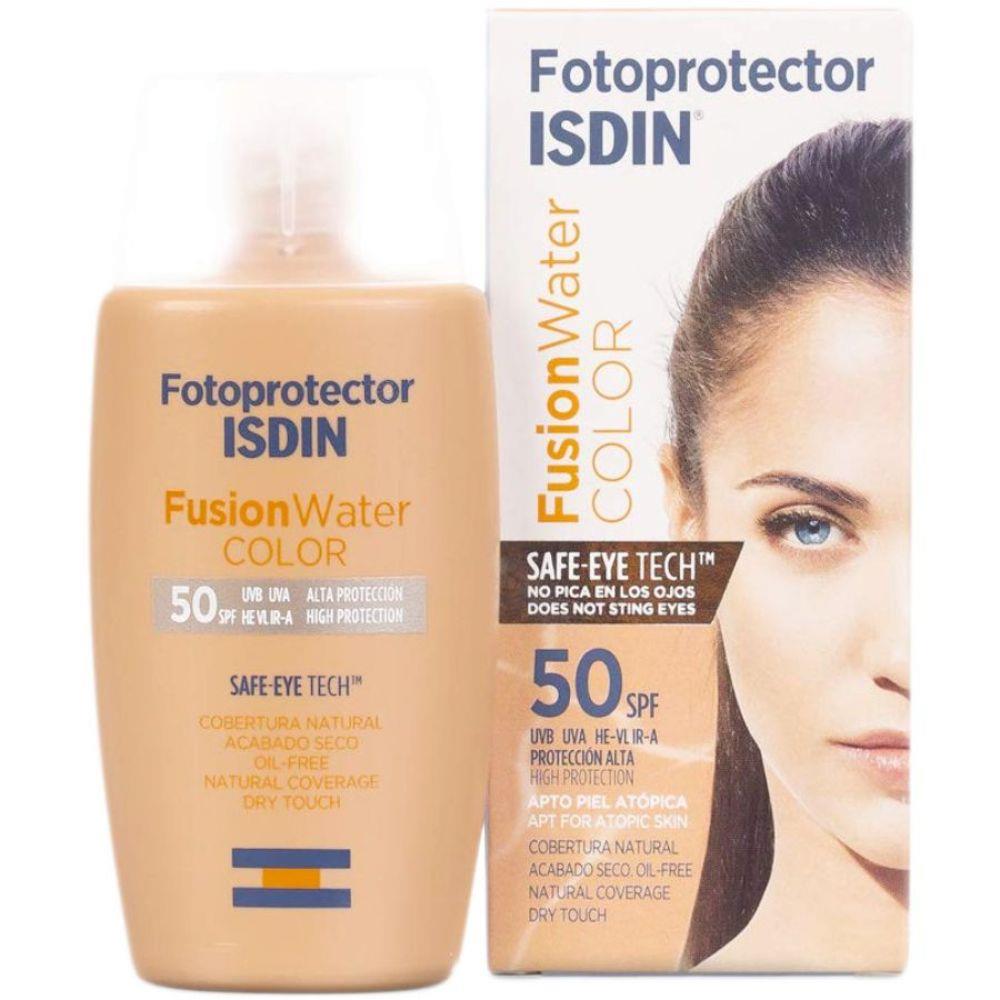 Back Image for Isdin Fotoprotector Fusion Water SPF50+ 50ml