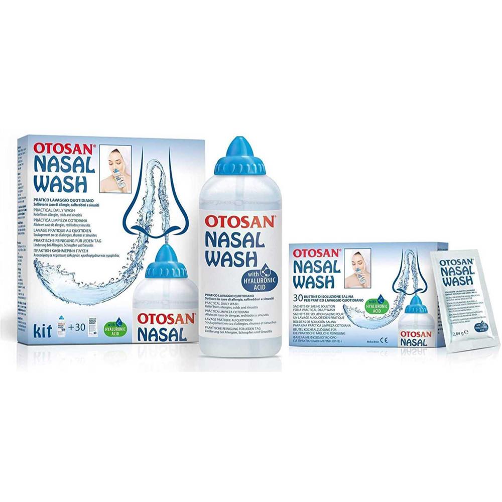 Back Image for Otosan Nasal Wash Sachets 30's