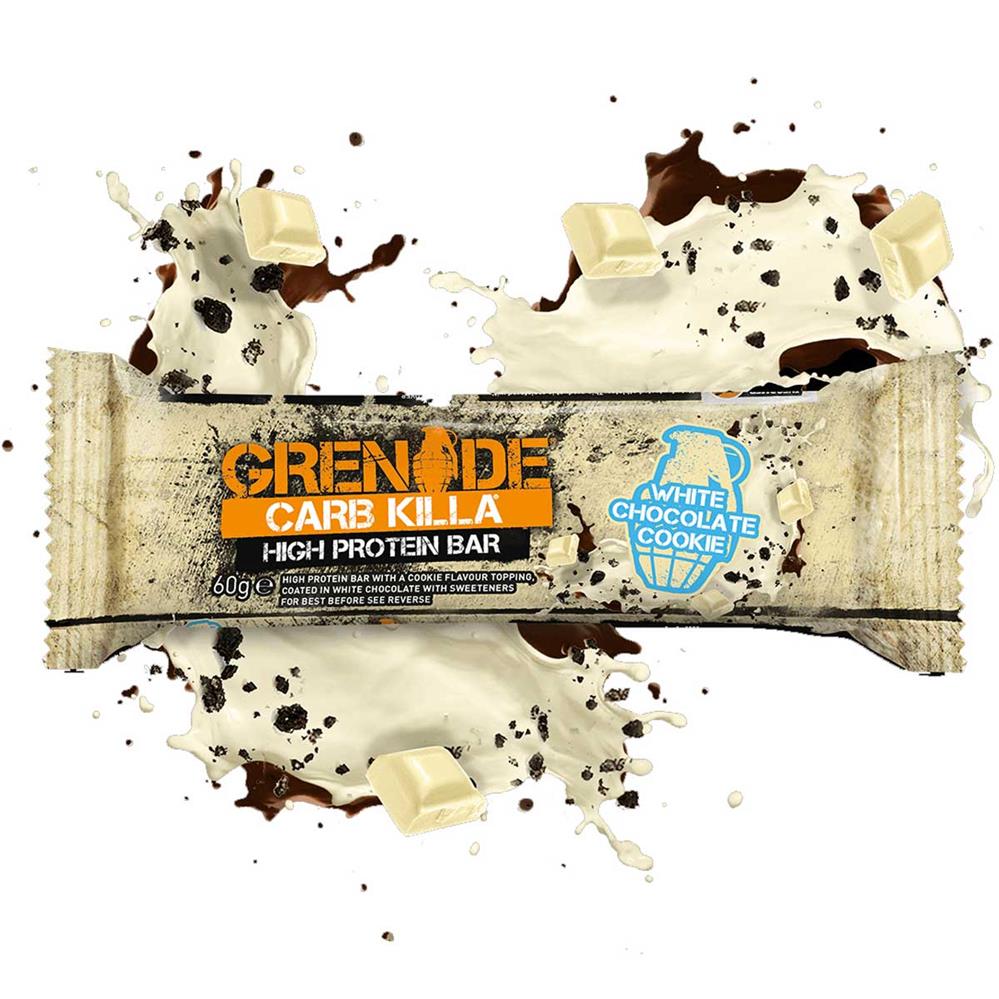 Product Image for Grenade Carb Killa Bar White Chocolate Cookie 60g