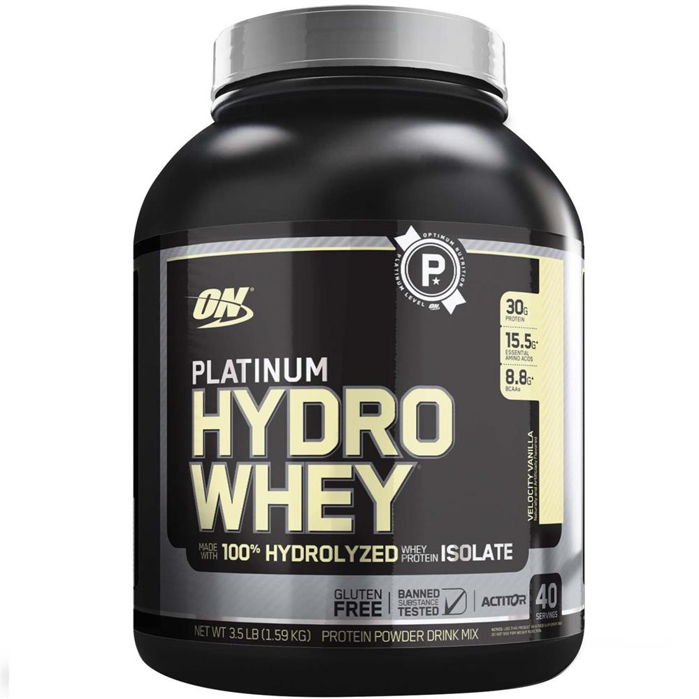 Back Image for Optimum Nutrition Platinum Hydrowhey Velocity Vanilla 1.59kg