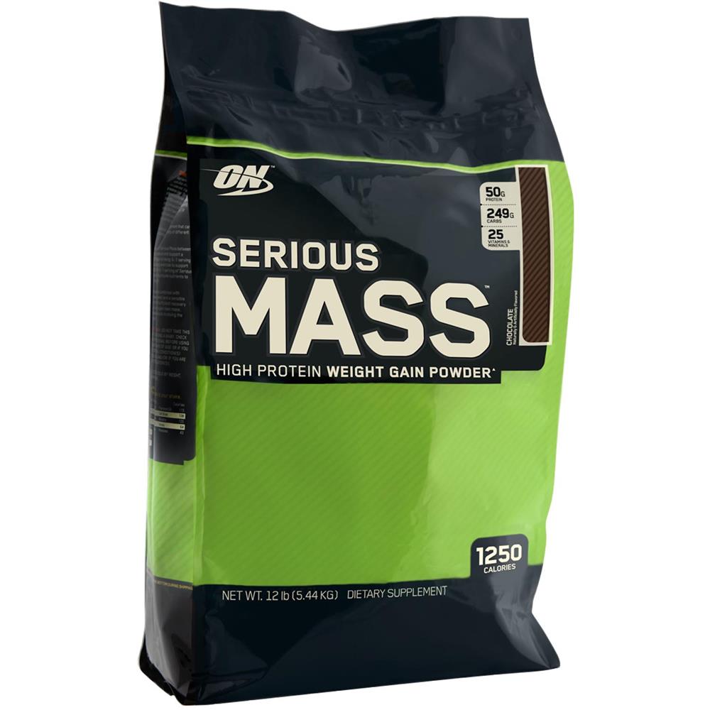 Product Image for Optimum Nutrition Serious Mass Weight Gainer Chocolate 5.44kg