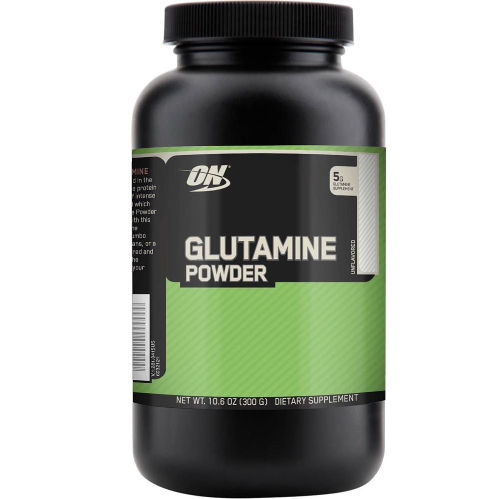 Back Image for Optimum Nutrition L-Glutamine Muscle Recovery Powder 300g
