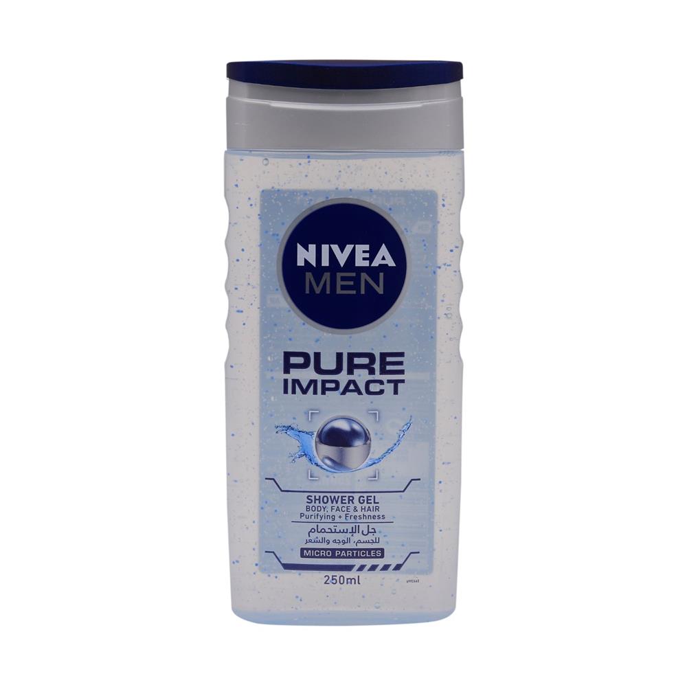 Back Image for Nivea Pure Impact Shower Gel 250ml