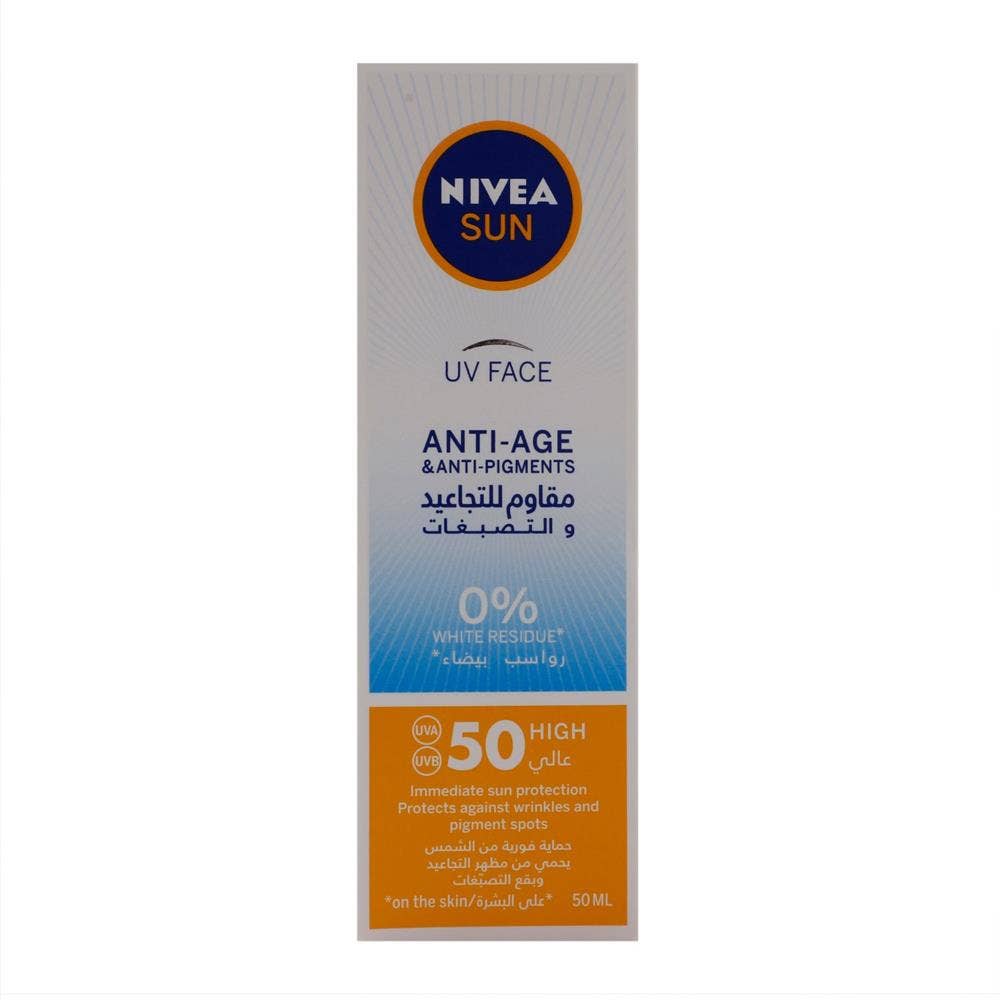 Nivea Sun UV Face Anti-Age SPF50 Cream 50ml
