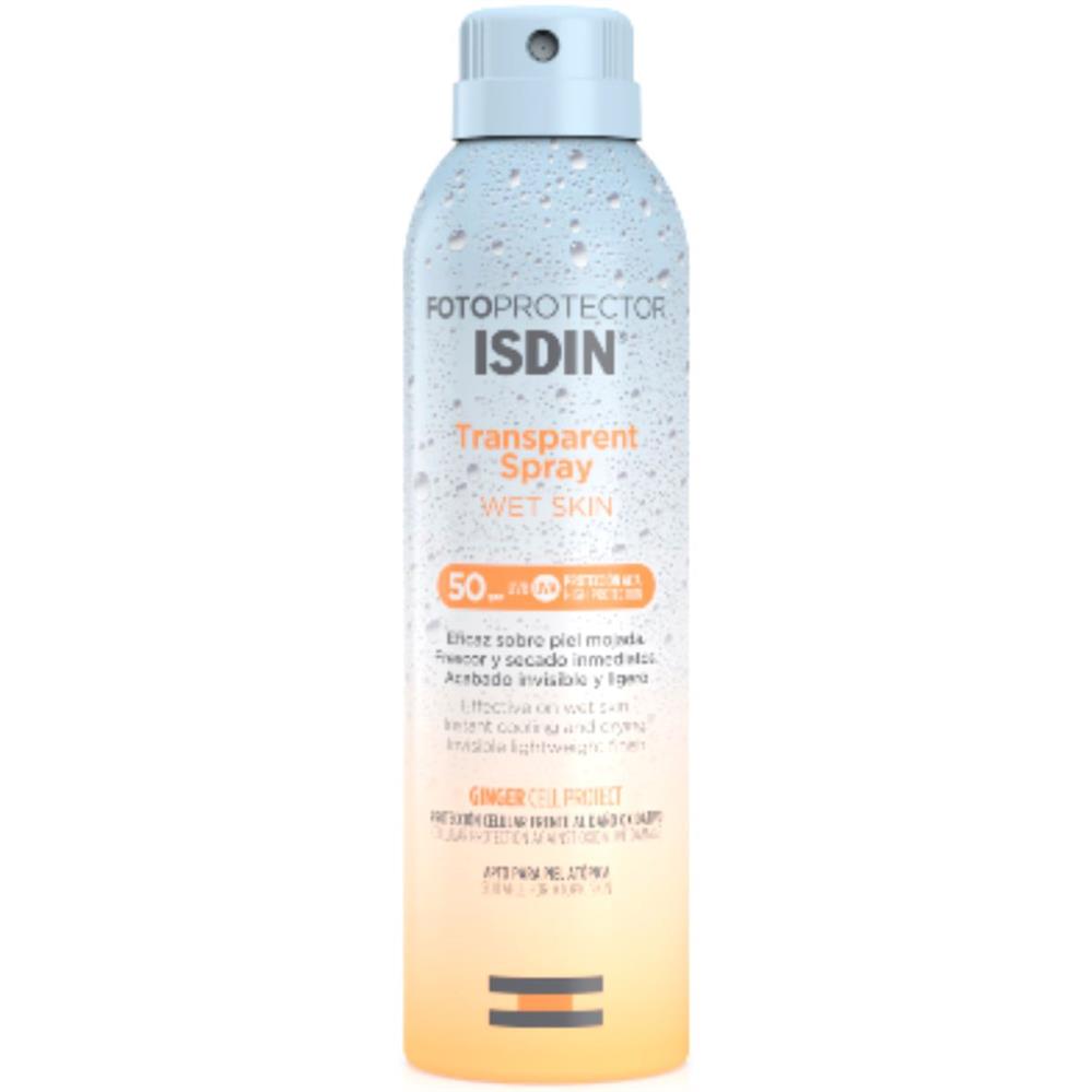 Back Image for Isdin Fotoprotector Transparent Spray Wet Skin SPF50+ 250ml